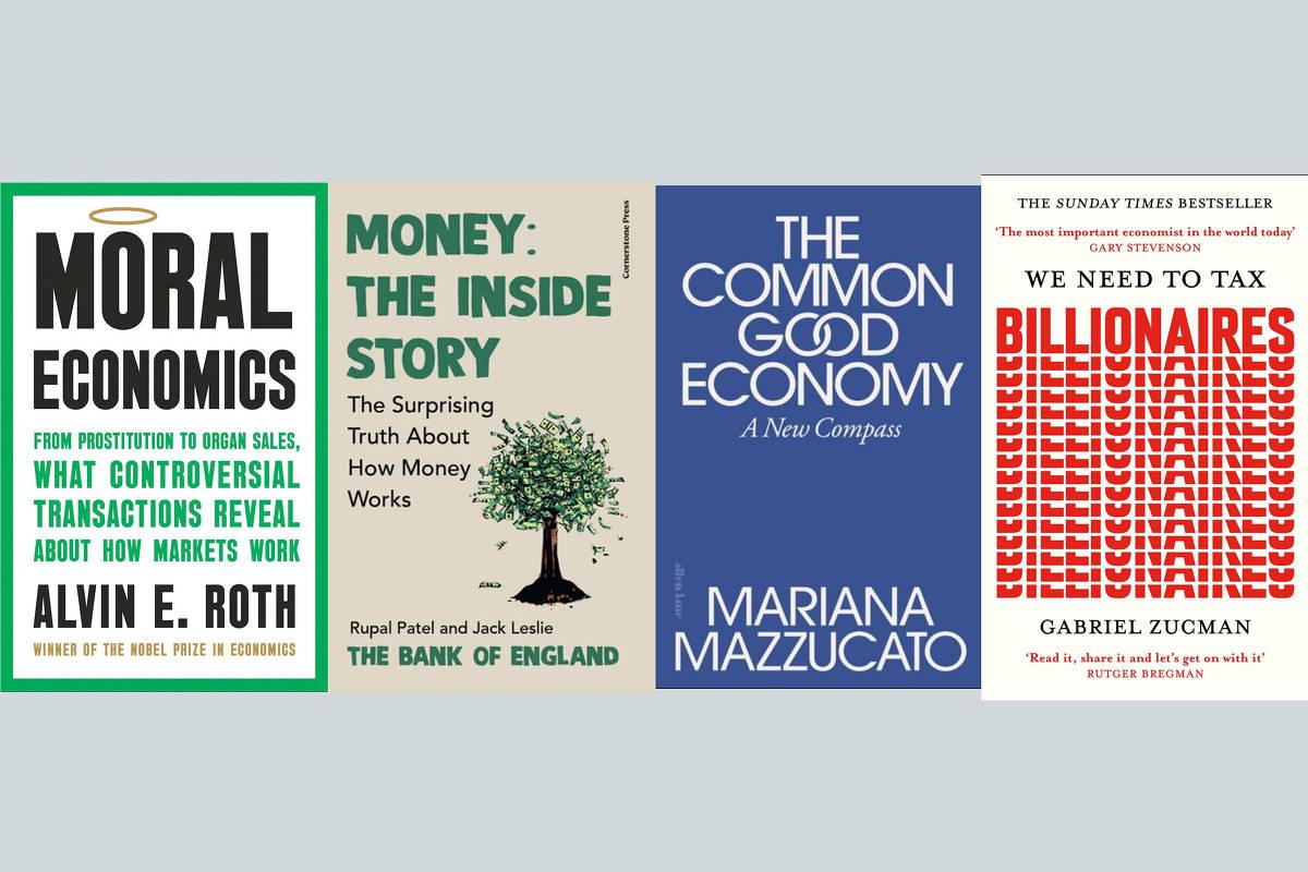 Livros provocam reflexão sobre moral, mercados e tributação no capitalismo atual