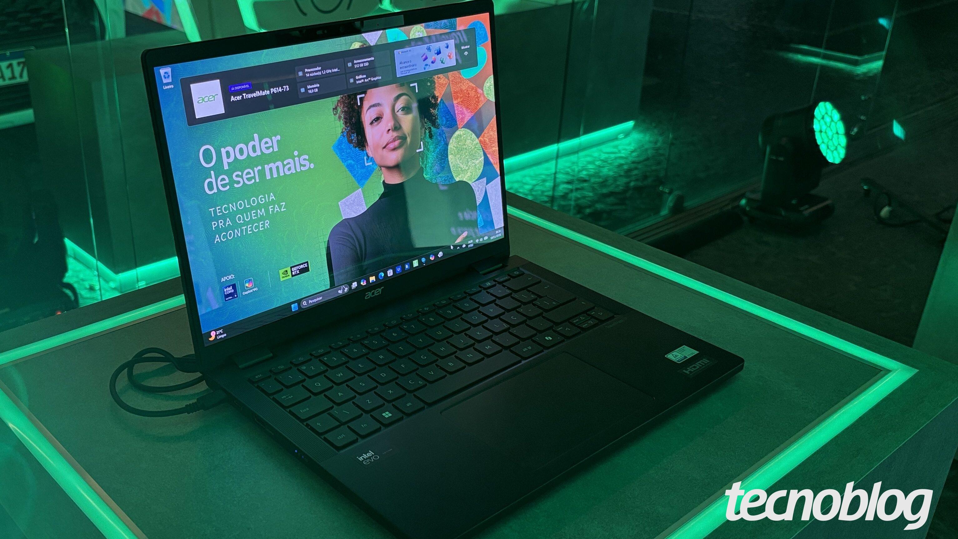 CEO da Acer projeta queda nos preços de computadores a