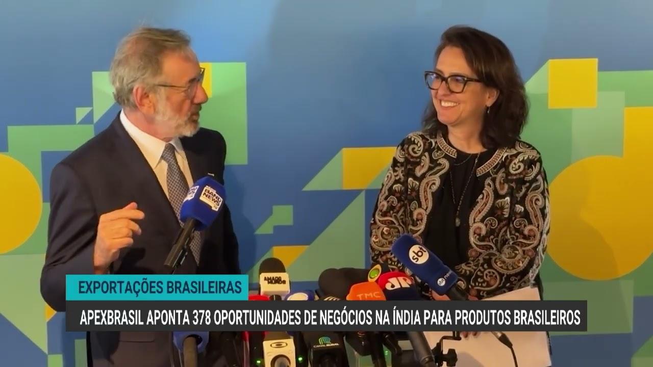 Brasil e Índia firmam acordo para impulsionar negócios