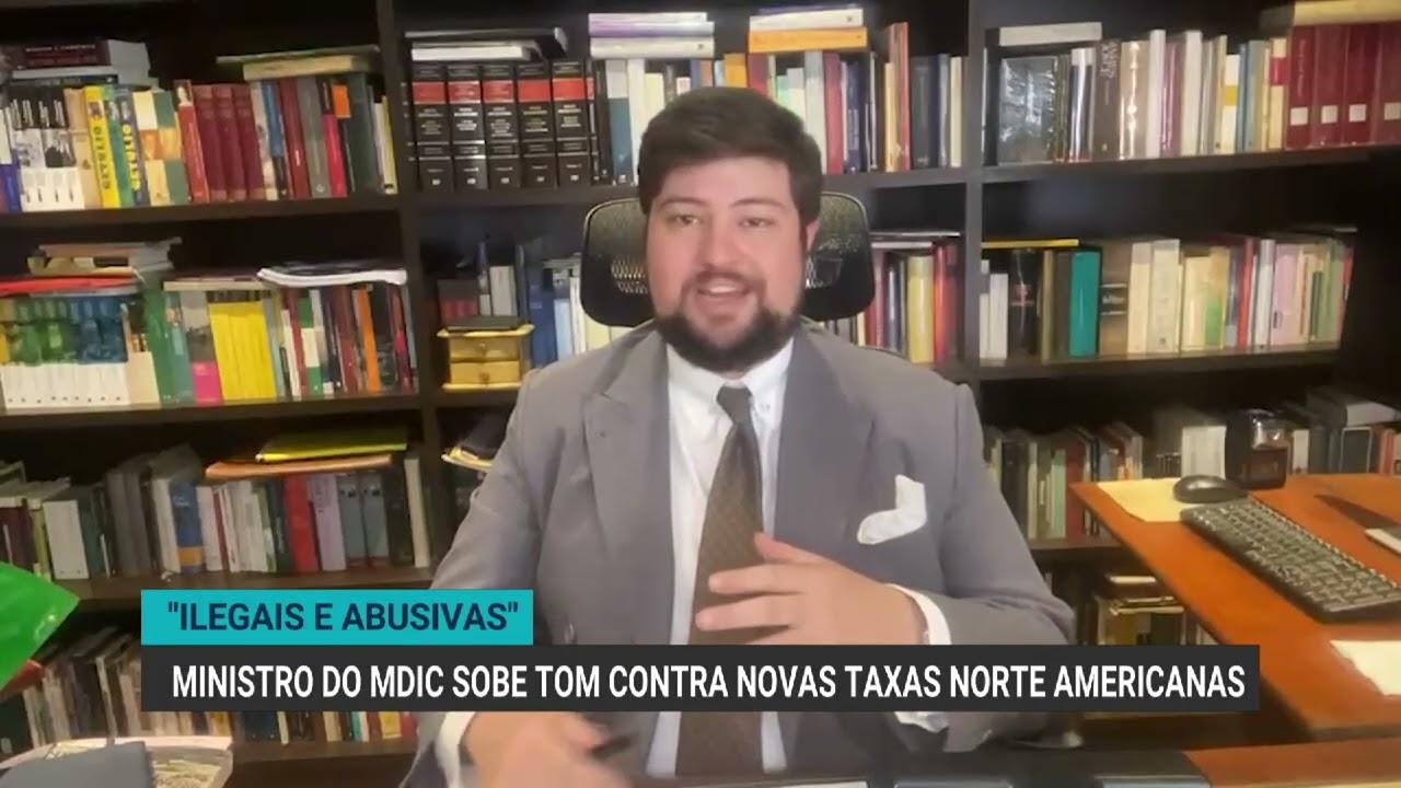 Ministro do MDIC denuncia tarifas dos EUA como ilegais e abusivas