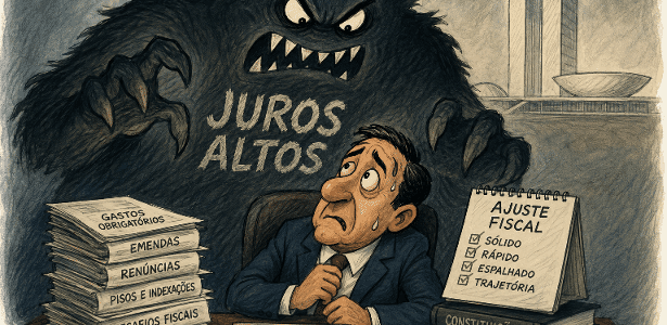 Juros altos se tornam a principal preocupação econômica no Brasil em 2027