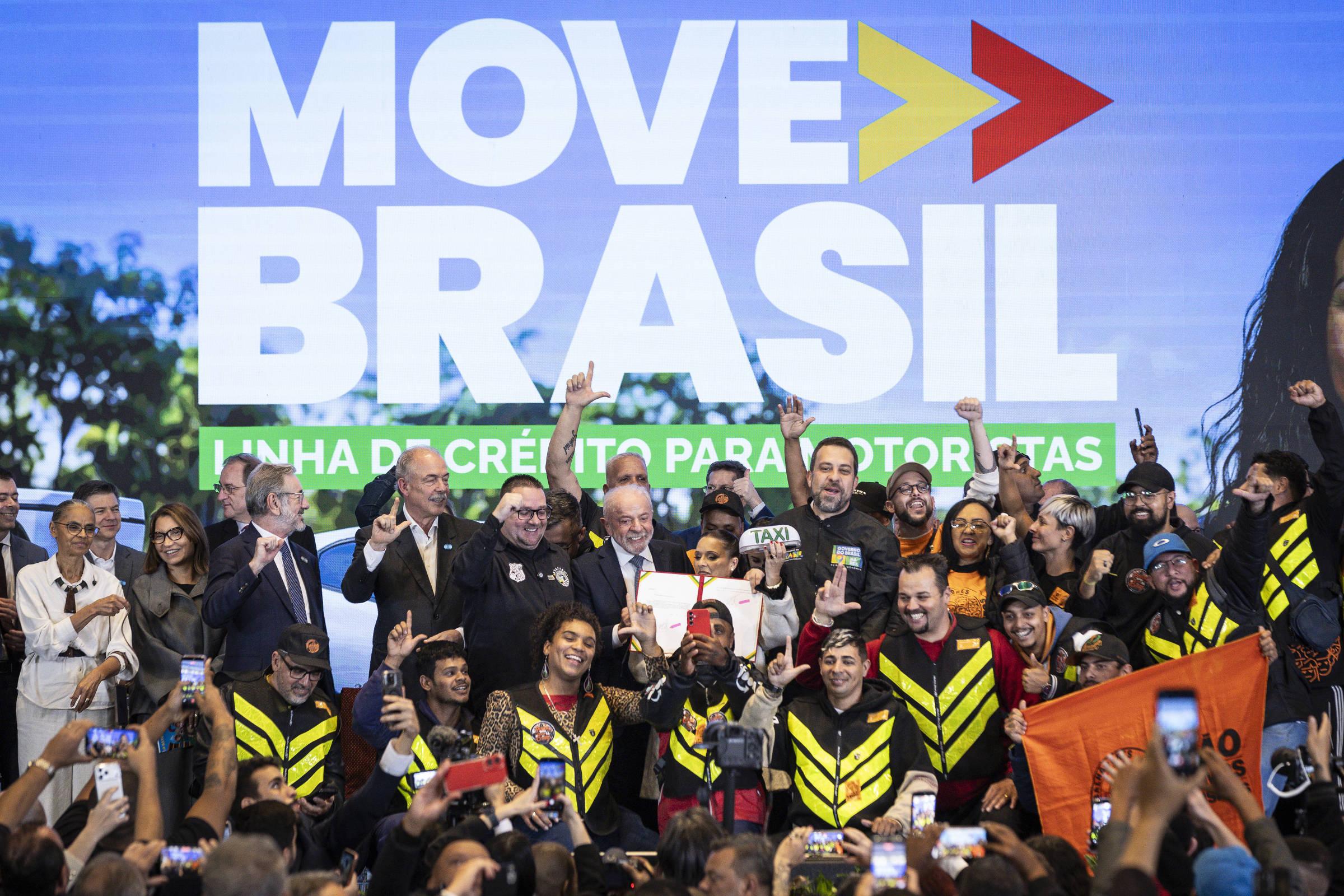 Programa Move Brasil libera apenas 11% dos recursos para motoristas de aplicativo