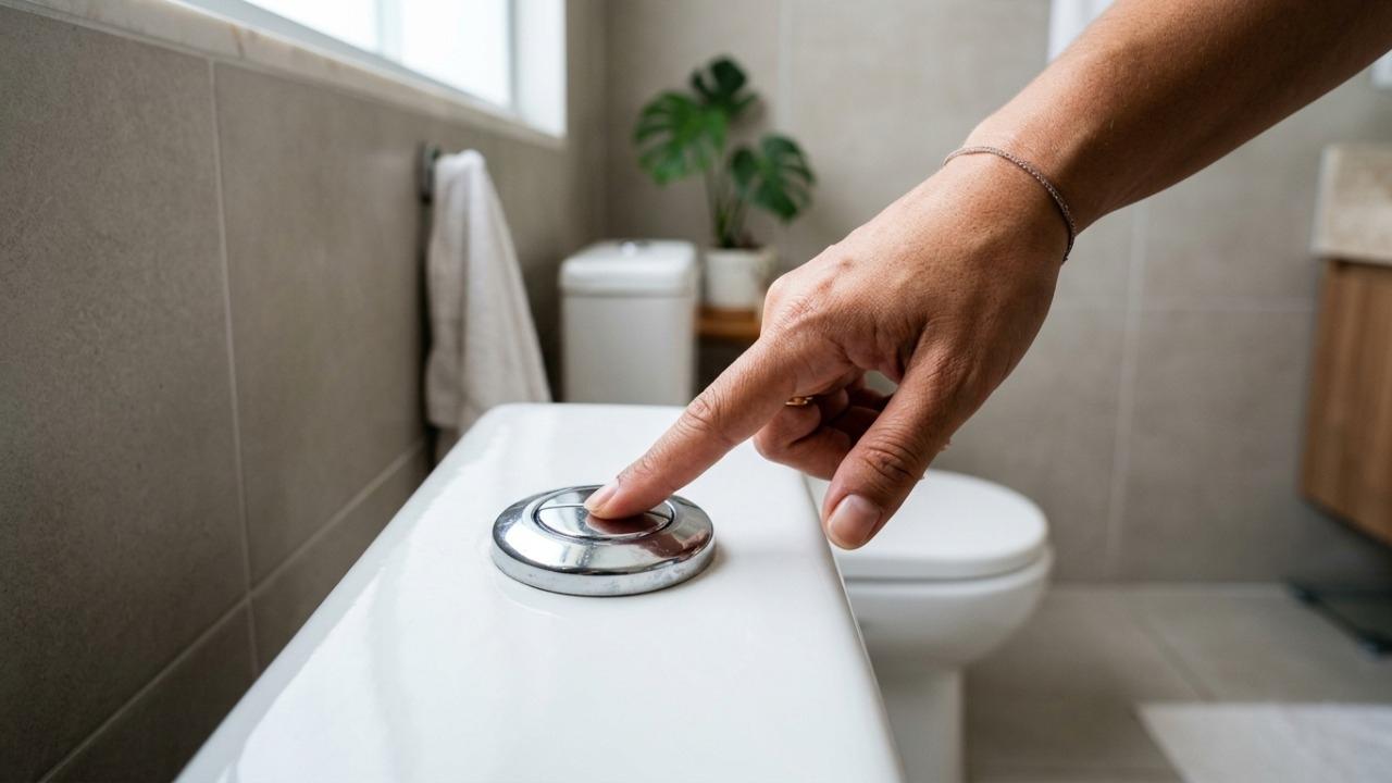 Como reduzir pela metade o consumo de água do vaso sanitário e economizar